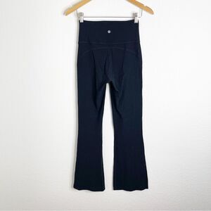 Lululemon Black Flare Leggings Size 6